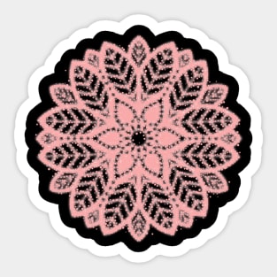 Pink Mandala Sticker